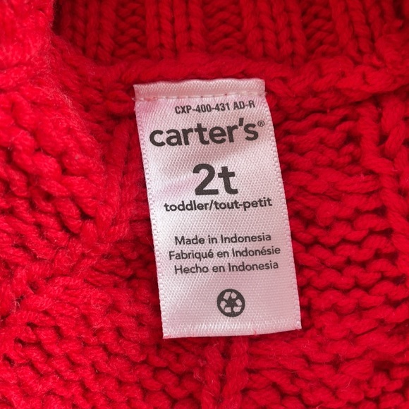 2T Carter Girls poncho. - Picture 3 of 3